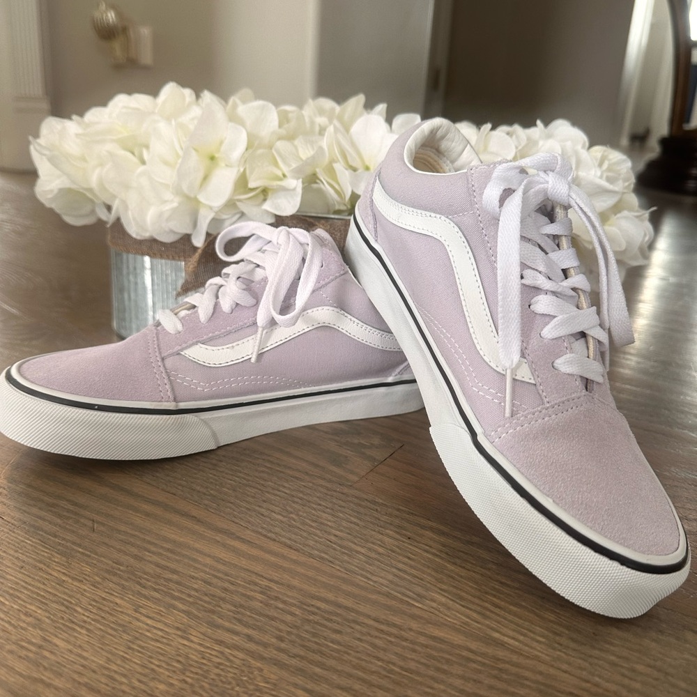 Vans Women's Soft Purple Sneakers